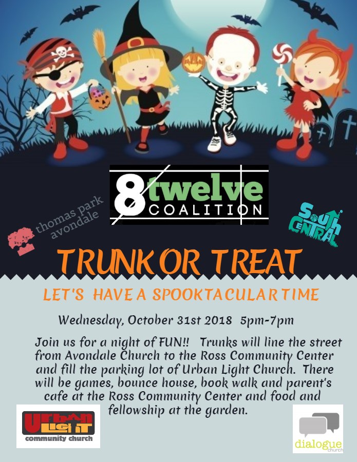 Trunk or Treat Ross Community Center, Muncie, Indiana